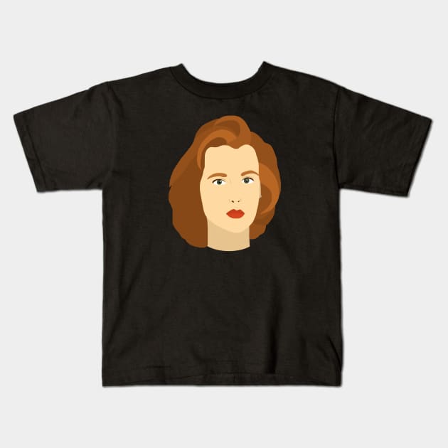 Scully Kids T-Shirt by ElviaMontemayor